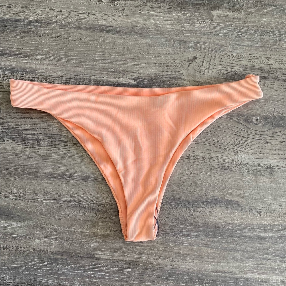 High waisted bikini bottoms